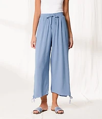 Resort Edit - Wide Leg Cinch Tie Pant