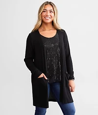 Sequin Fringe Cardigan