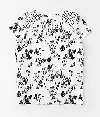 Girls - Cow Print Top