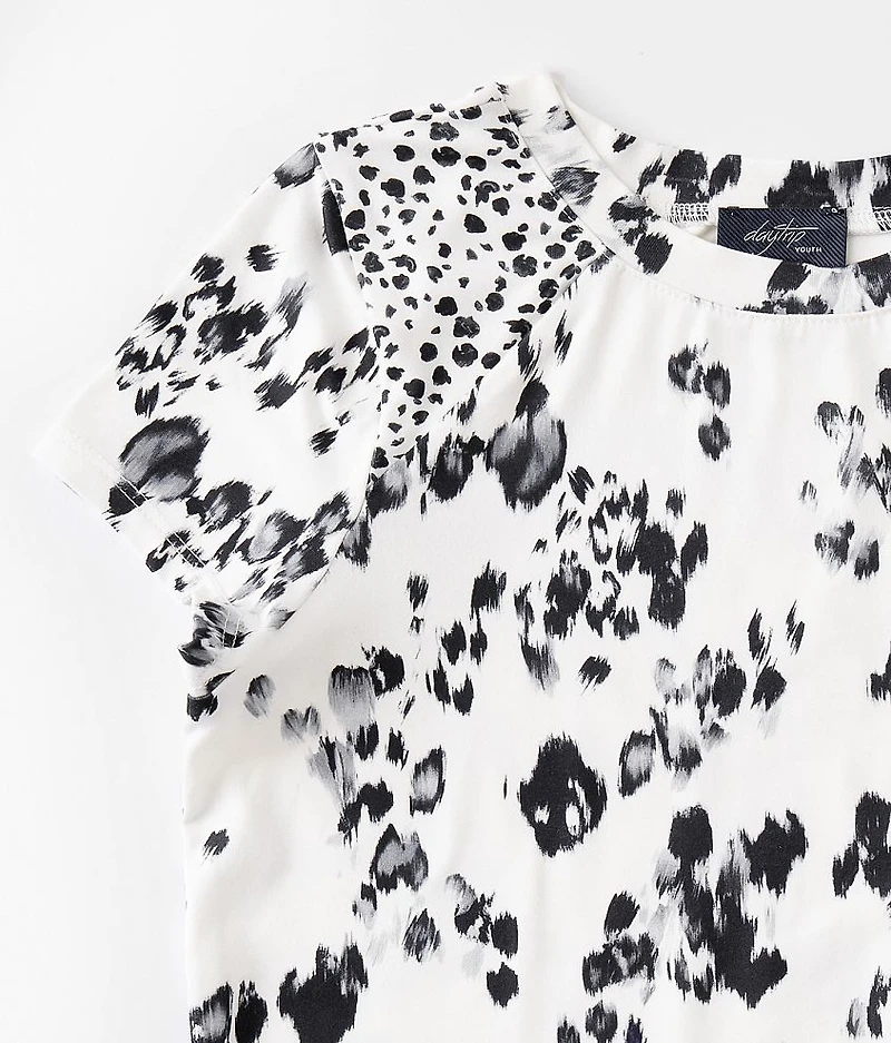 Girls - Cow Print Top