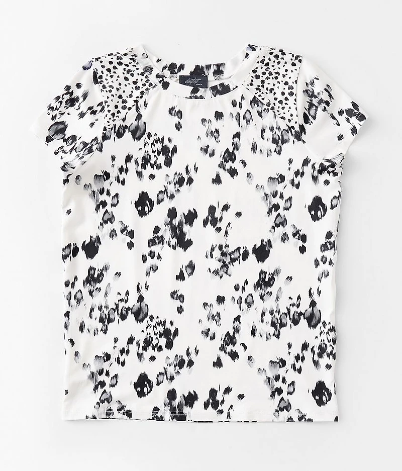 Girls - Cow Print Top