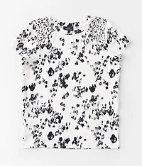 Girls - Cow Print Top