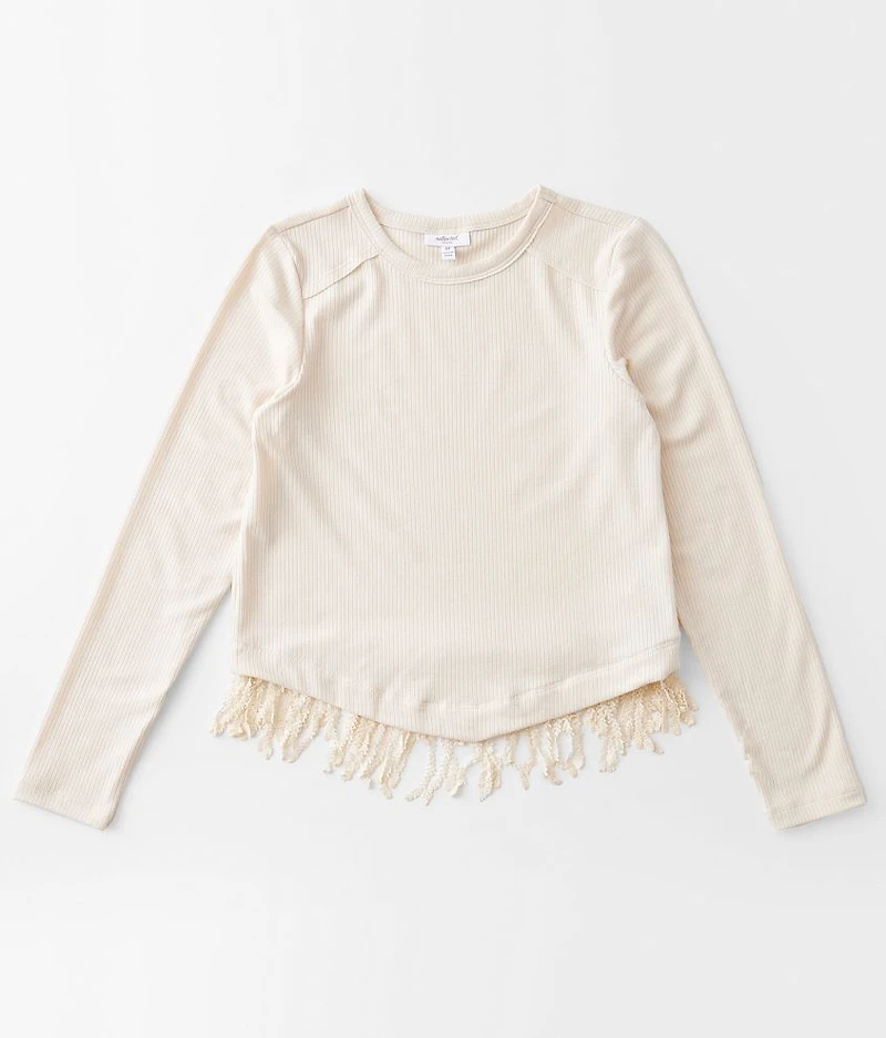 Girls - Hanky Fringe Top