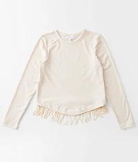 Girls - Hanky Fringe Top