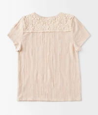 Girls - Pieced Lace Top