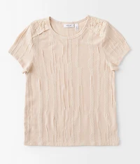 Girls - Pieced Lace Top