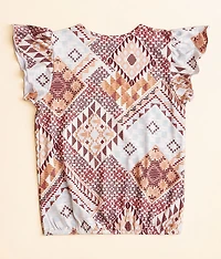 Girls - Ruffle Knit Top