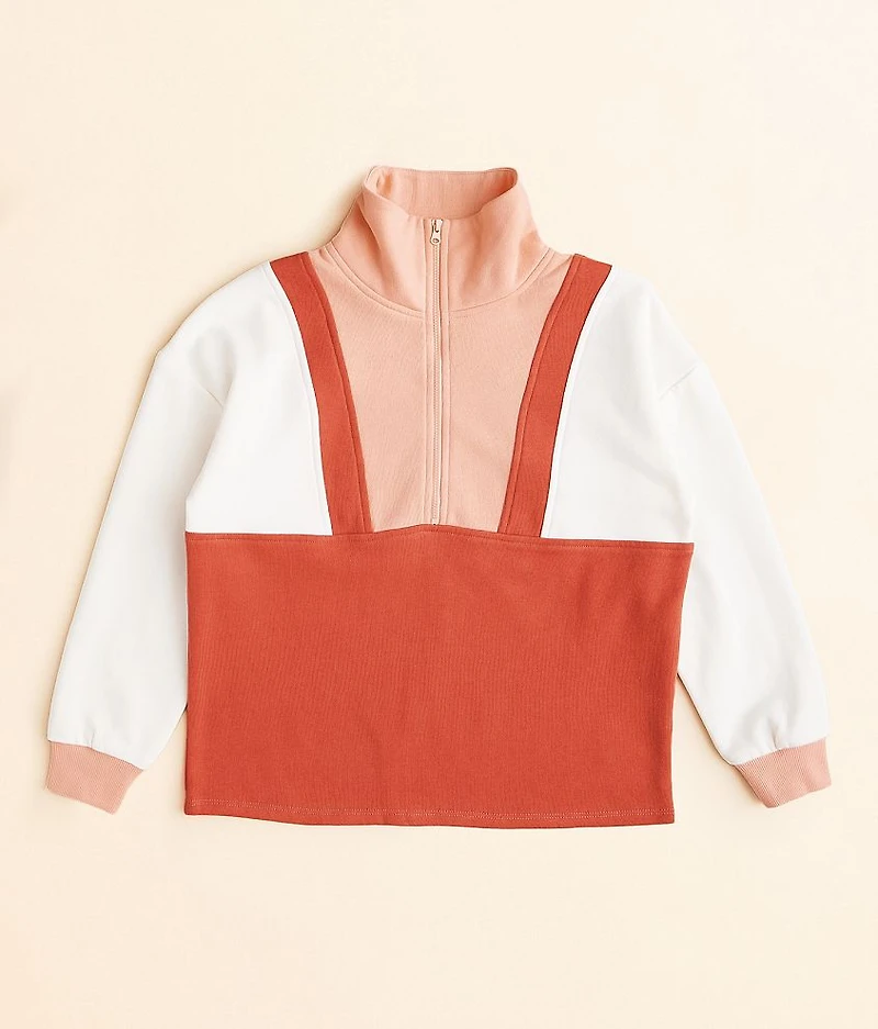 Girls - Color Block Pullover