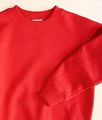 Girls - Rhinestone Pullover
