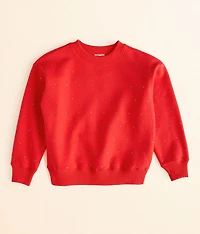 Girls - Rhinestone Pullover