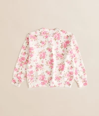 Girls - Floral Pullover