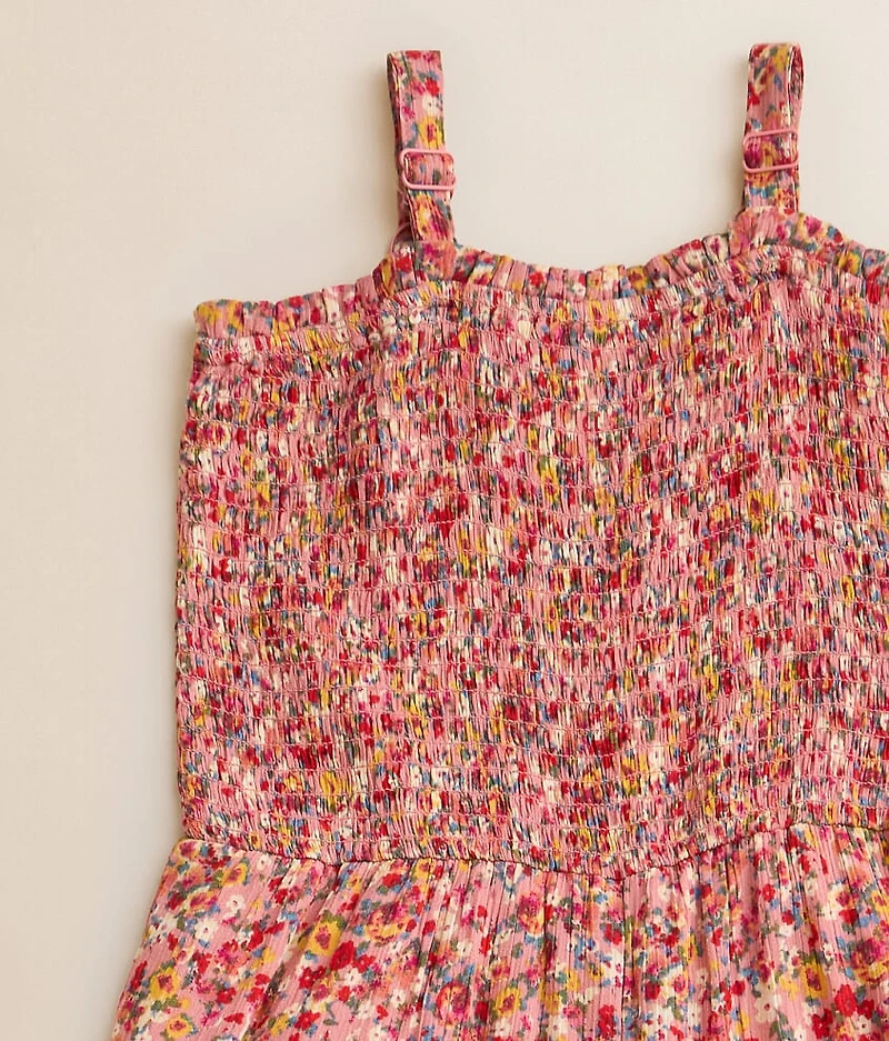 Girls - Floral Jumpsuit