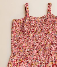 Girls - Floral Jumpsuit