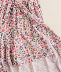 Girls - Floral Maxi Romper