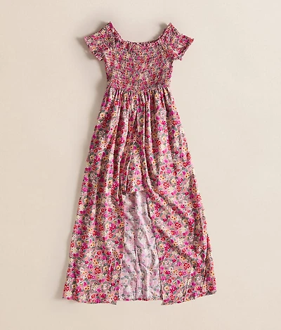 Girls - Floral Maxi Romper