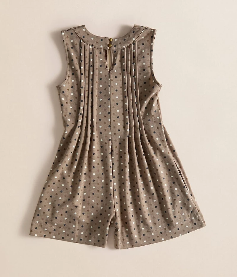 Girls - Polka Dot Bow Romper