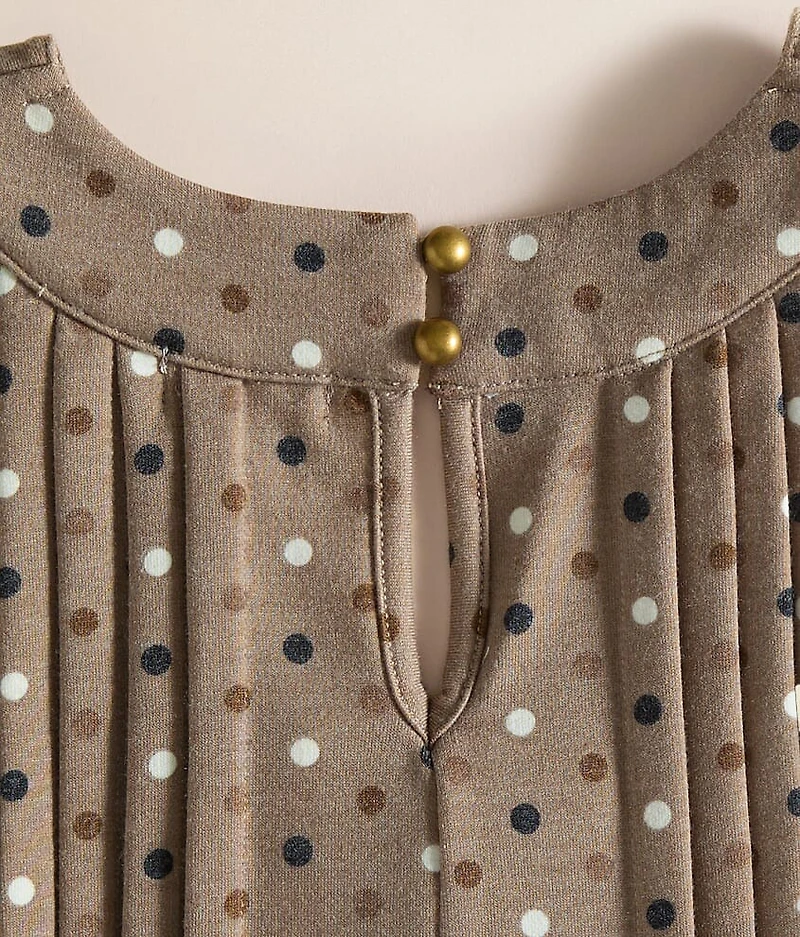 Girls - Polka Dot Bow Romper