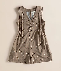 Girls - Polka Dot Bow Romper