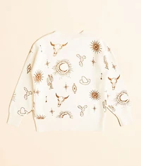 Girls - Western Icon Sweater