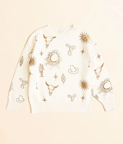 Girls - Western Icon Sweater