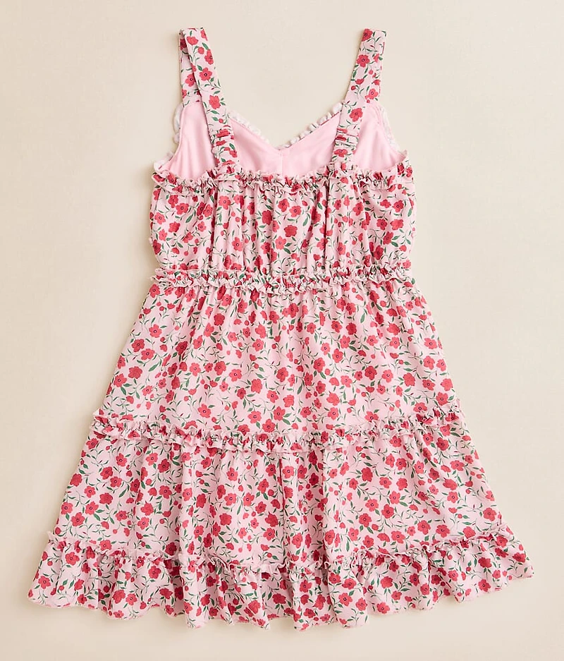 Girls - Floral Mini Dress