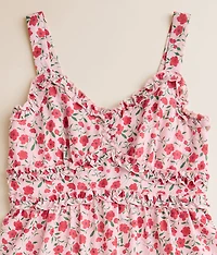 Girls - Floral Mini Dress