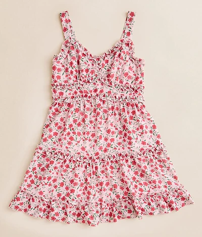 Girls - Floral Mini Dress