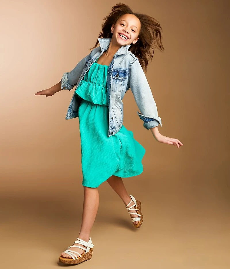 Girls - Ruffled Tank Dress