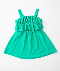 Girls - Ruffled Tank Dress