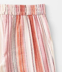 Girls - Striped Cargo Jogger