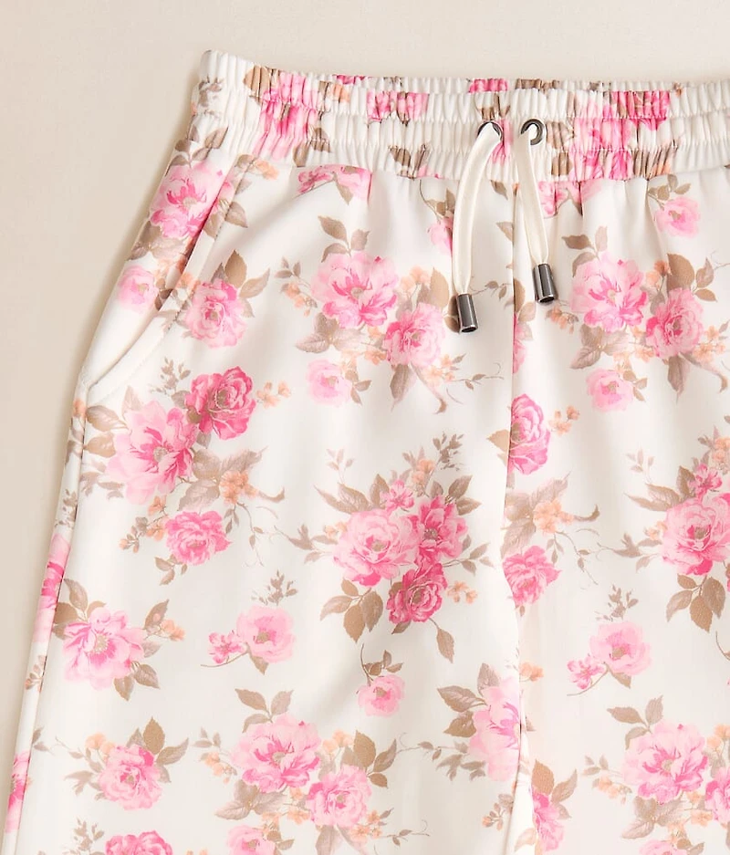 Girls - Floral Wide Leg Pant
