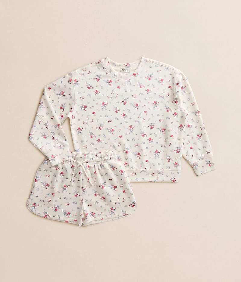 Girls - Floral Short