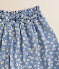 Girls - Floral Ruffle Short