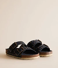 Maze Studded Leather Sandal