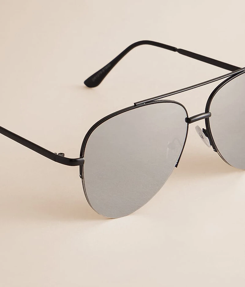 Mirror Aviator Sunglasses