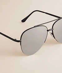 Mirror Aviator Sunglasses