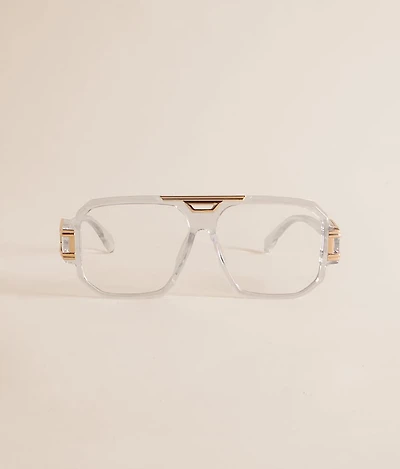 Clear Aviator Blue Light Glasses