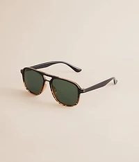 Tort Aviator Sunglasses