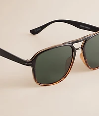 Tort Aviator Sunglasses