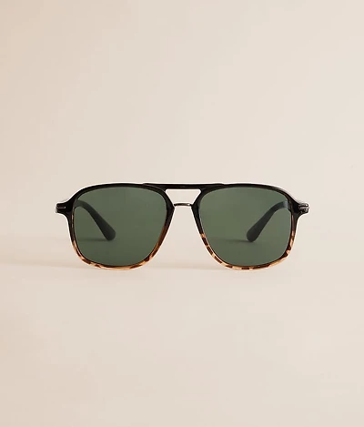 Tort Aviator Sunglasses
