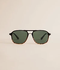 Tort Aviator Sunglasses