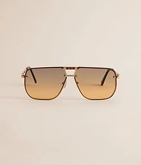 Gradient Aviator Sunglasses