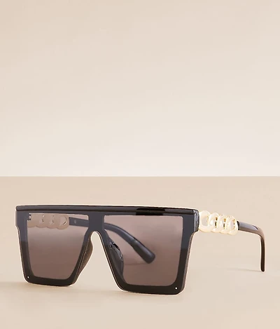 BKE Glam Shield Sunglasses