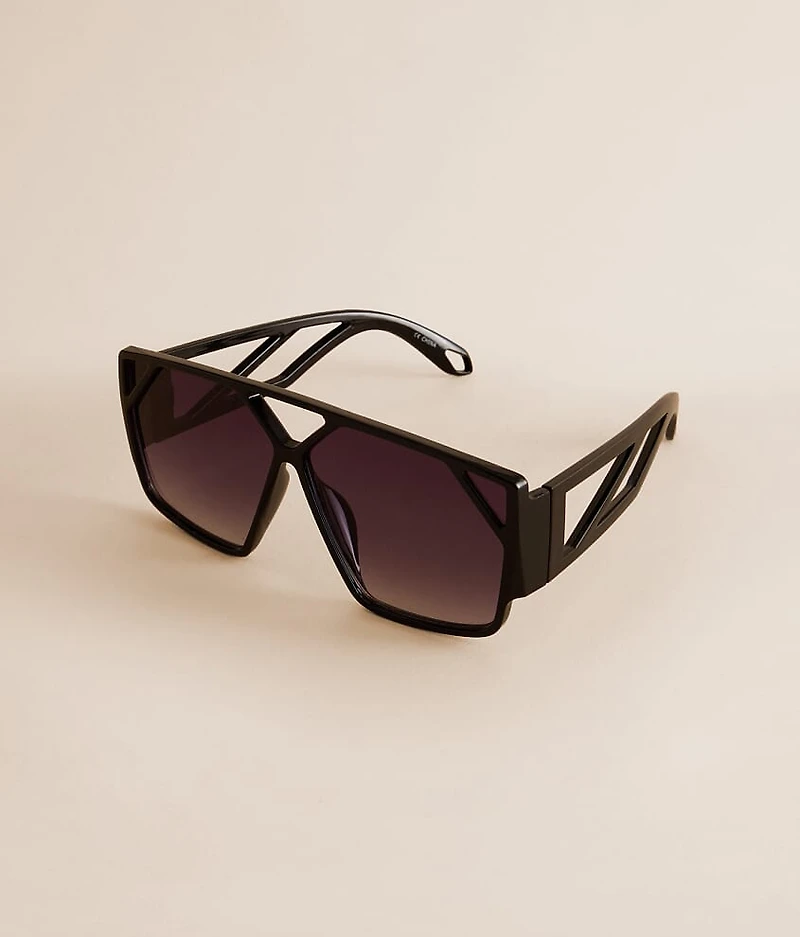 Oversized Shield Sunglasses