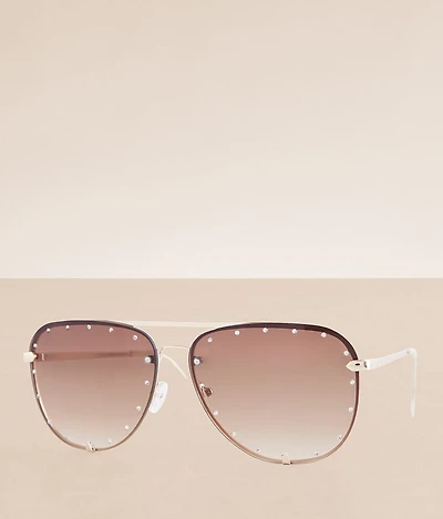Glitz Aviator Sunglasses