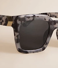 Tort Square Sunglasses