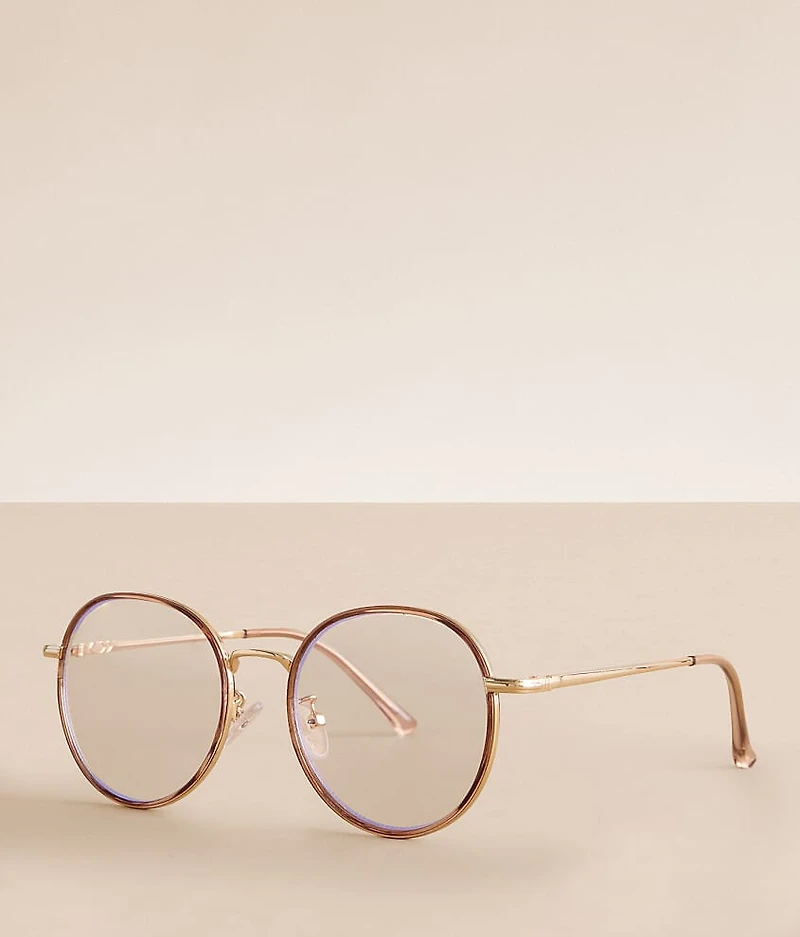 Round Blue Light Glasses
