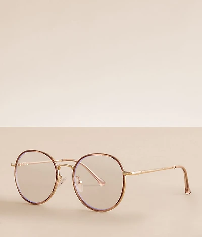 Round Blue Light Glasses