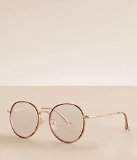 Round Blue Light Glasses