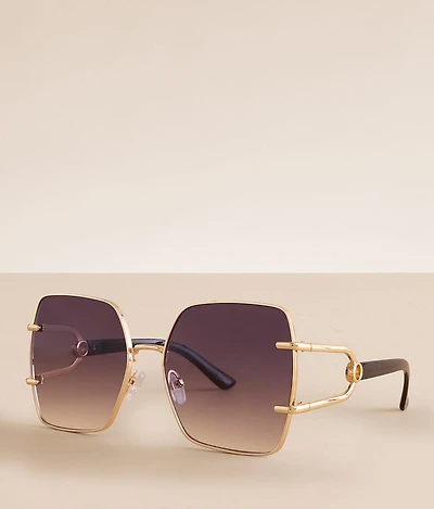 Oversized Square Sunglasses